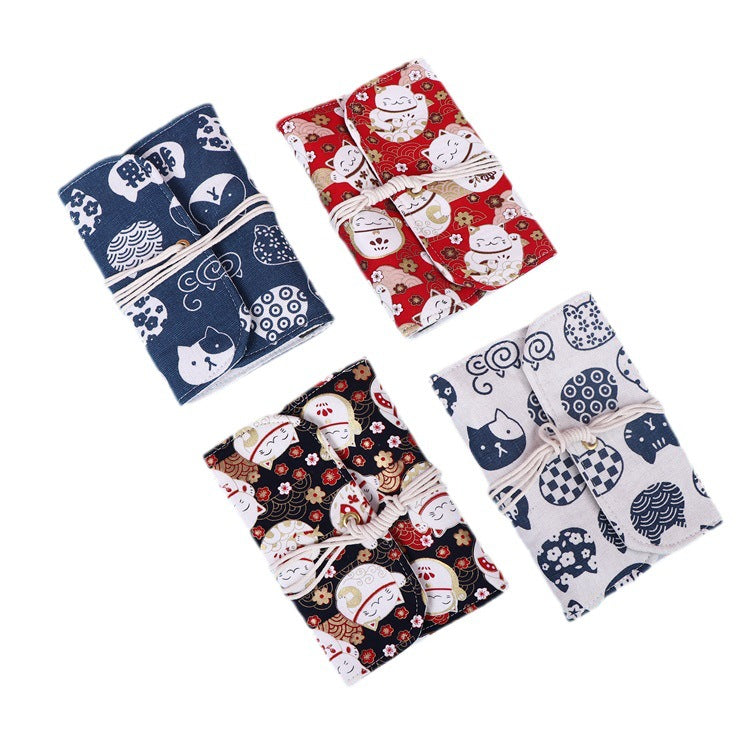 Wholesale Zhaocai Cat Fabric Binding Notebook